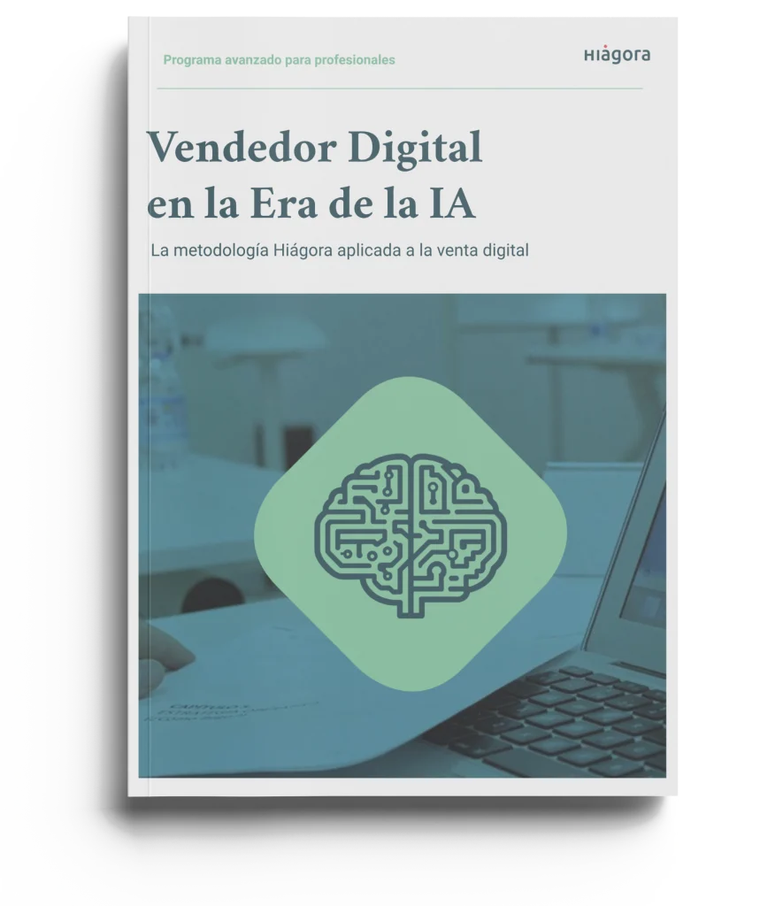 Imagen del dossier del curso de venta llamado vendedor digital en la era de la IA